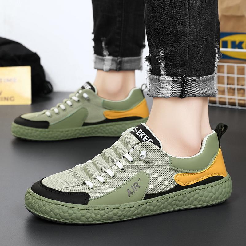 Men Shoes Summer Mesh Sneakers Casual Breathable Fashion Tennis Outdoor Skateboard Platform Sports Luxury Designer Tennis Shoes