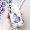 For OPPO Reno 11 Pro 5G Case CPH2607 New Fashion Flower Butterfly Silicone Clear Soft Phone Case On OPPO Reno11 5G CPH2599 Funda