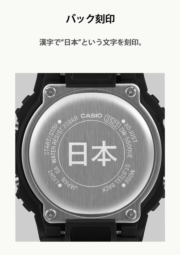 Casio Hergestellt in Katsushika Hokusai Unter Fukagawa Mannenbashi Schwarze G-Shock Uhr, Japan, Design, Brücke, DW-5600KHFM25-1JR, Herren,