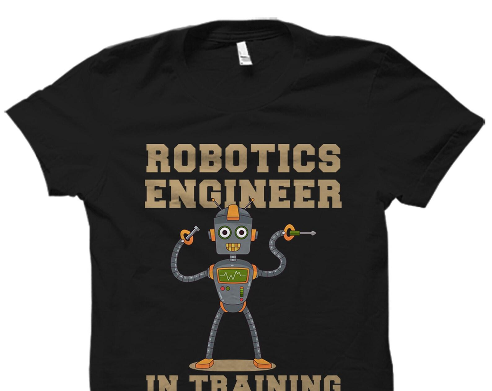 Robotics Engineer Gift. Robotics Engineer Shirt. Robotics Student Gift. Robotics Student Shirt. Robot Shirt. Robot Gift. AI Shirt #OS2456 M