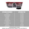 Hub Caps Car Door Welcome Projector LED Light Wireless Courtesy Lamp For Volkswagen VW VARIANT(B8) GOLF SAGITAR NEW PASSAT CC PH EA1