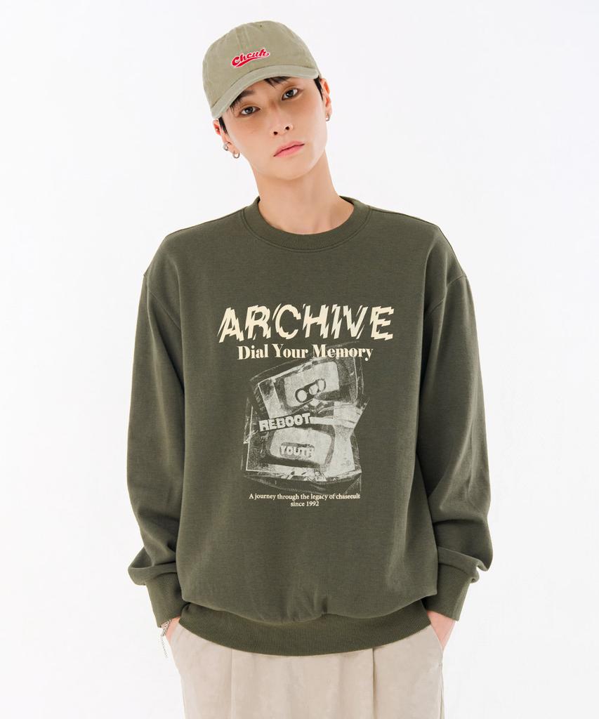 CHASECULT Men'S Retro Graphic Sweatshirt-Fark5118B0V