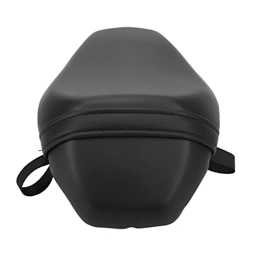 Qiilu Motorcycle Pillion Seat Pad, Motorcycle Rear Pillion Seat Cushion Pressure Relief Comfort Passenger Pad Replacement for 900