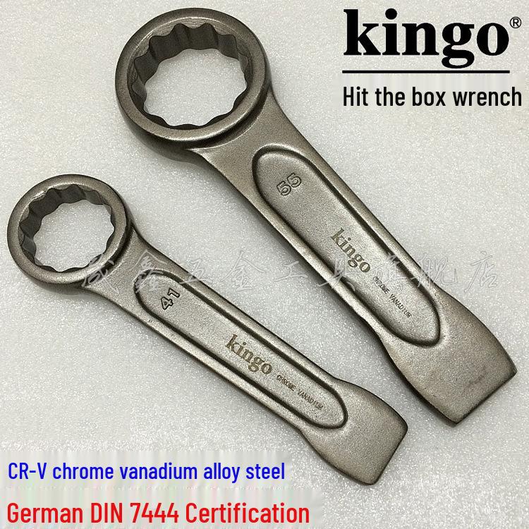 Heavy-Duty CRV Torx Socket Wrench Set (22-65mm) 22mm Striking Wrench