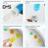 Toilet Cleaning Agent Gel Flowers Automatic Inner Wall Cleaner Aromatherapy Fragrance Lasts 7-10 Days Toilet Freshener