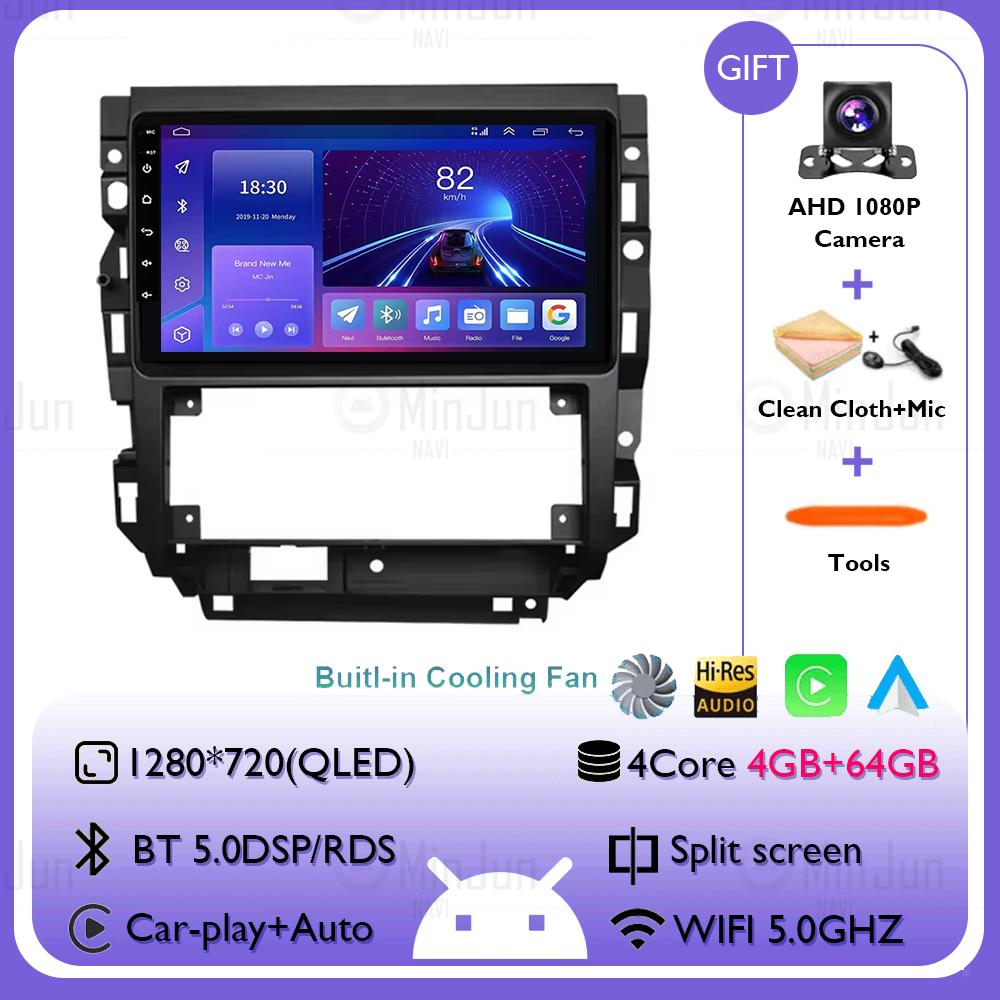 Car Radio Android 14 For Volkswagen VW Golf 4 IV LHD 2002-2008 Jetta MK4 Classics Qualcomm Multimedia Player Carplay GPS Auto