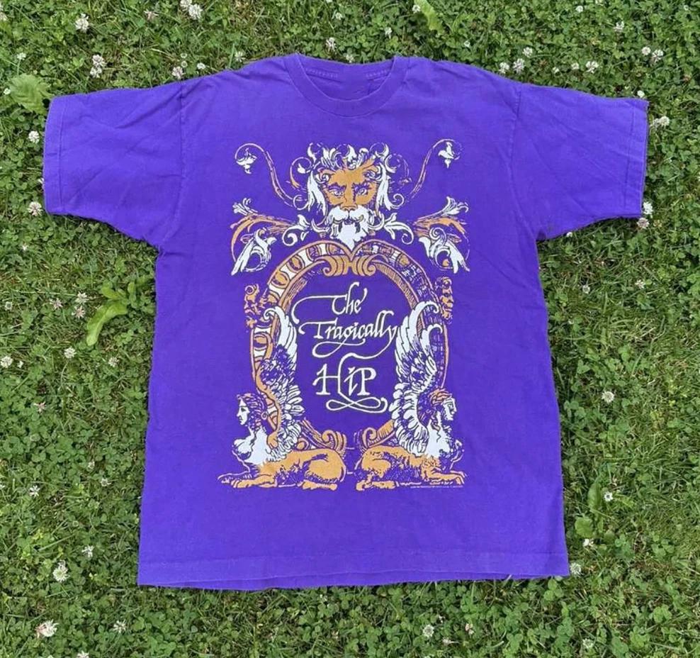 Rare THE TRAGICALLY HIP TOUR Gift For Fan All Size T-shirt S
