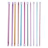 11 Size Tunisian Afghan Crochet Hooks Multicolor Aluminum Knitting Needles Hook Multicolour 2 - 8 Mm