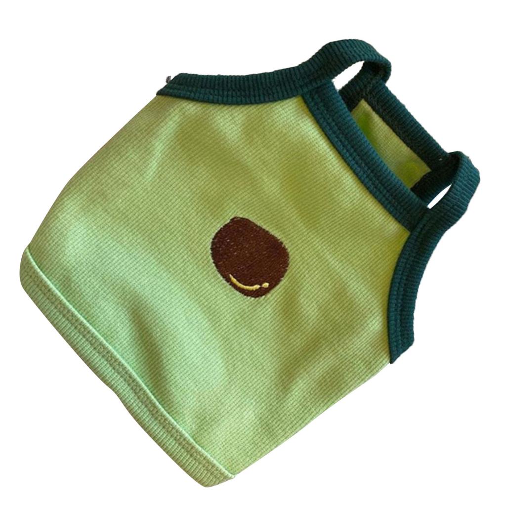 Dog Pet Clothes Cute Pattern Warm Comfortable Fashionable Cat Apparel for Autumn Winter Green S