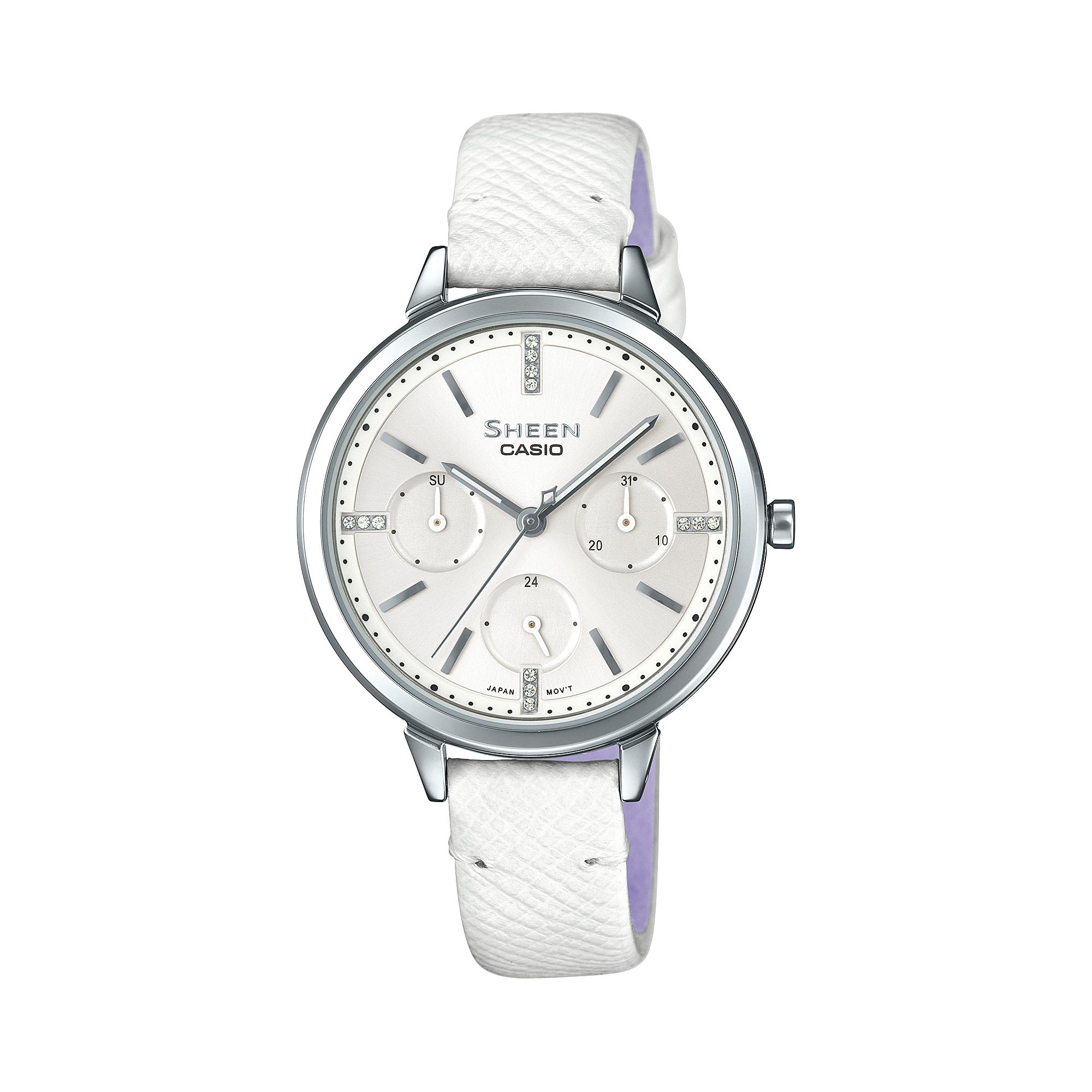 

Casio Men s Analog Quartz Watch SHE-3510L-7A белый