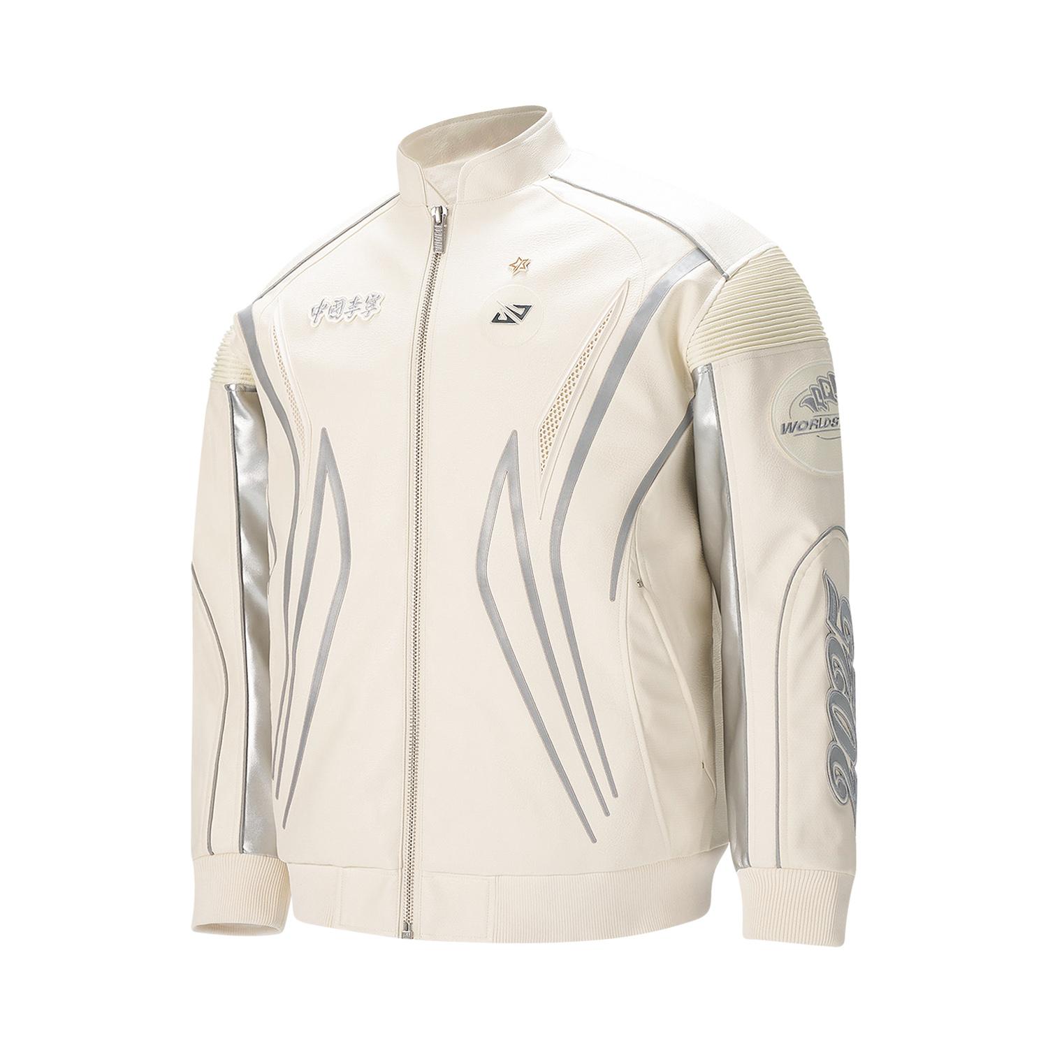 

Li Ning X League Of Legends LPL S15 World Championship Fashion Versatile Casual Sports Stand Collar Embroidered Jacket Unisex jackets AFDVJ09-1 L