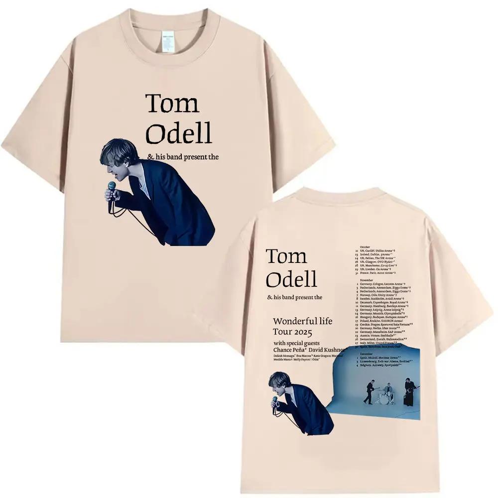 Tom Odell i Jego Zespół Prezentują Wspaniałą Podróż Życia. Latem 2025 roku bawełniane koszulki męskie są casualowe i hip-hopowe