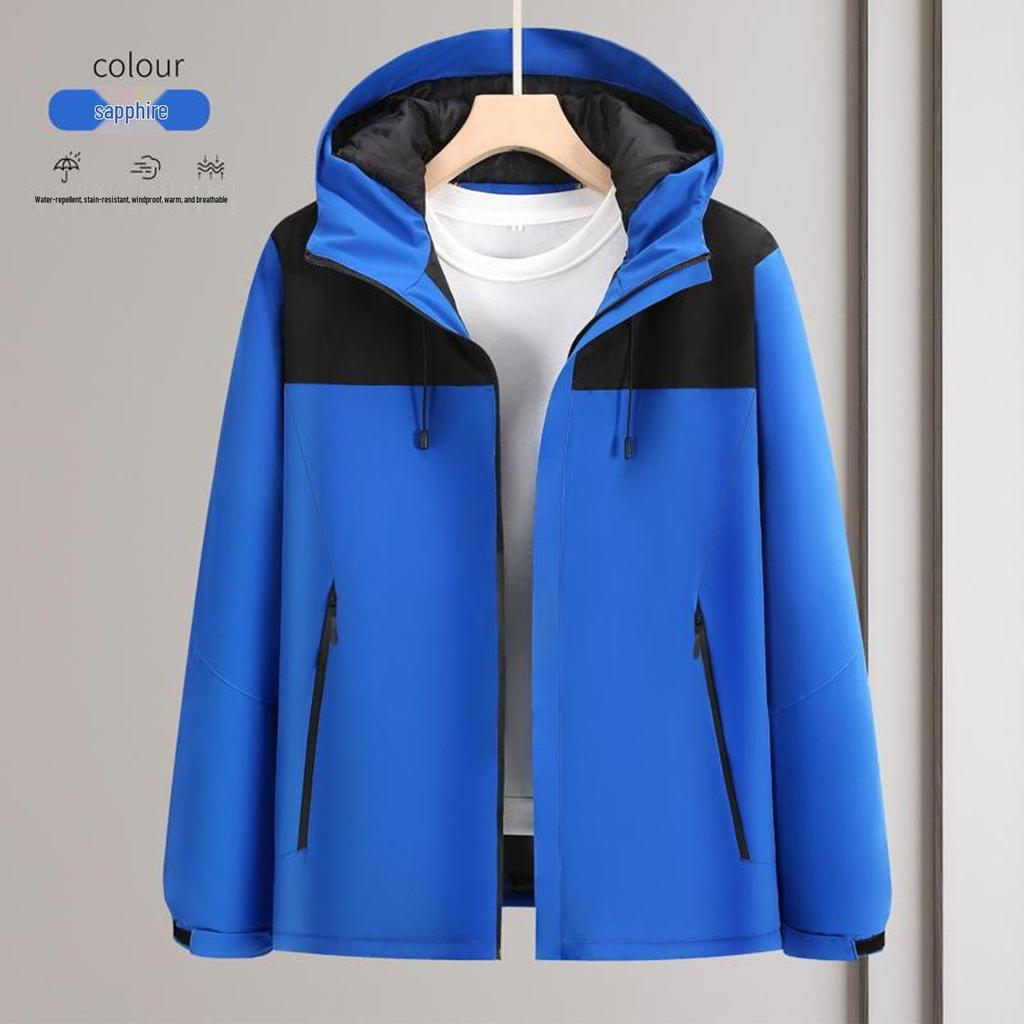 Men’s & Women’s Waterproof Windproof Softshell Jacket - Custom Workwear, Team Uniform, Sports Outerwear for Mountaineering & Travel