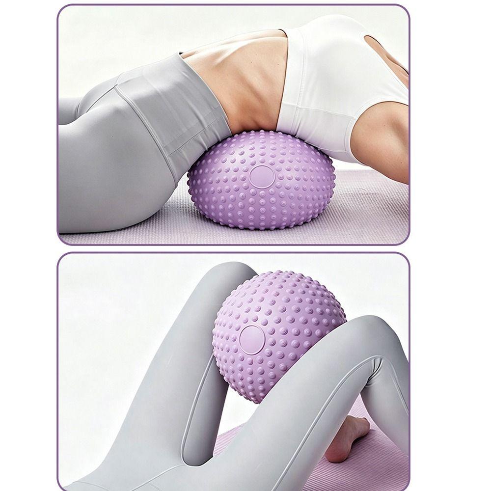 PVC Fitness Yoga Ball Thickening Massage Ball Household Abdominal Pressure Ball Women