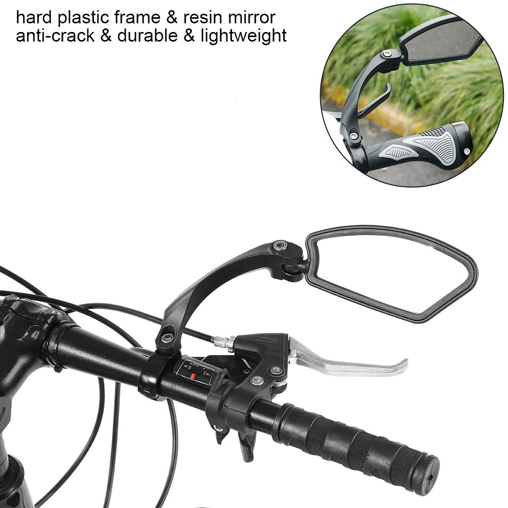 VGEBY1 Bike Handlebar Rearview Mirror for Bicycle Right Left Handlebar (Right Side)