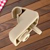 ABS Sun Visor Clip Holder High Strength Plastic Sun Visor Bracket Offering Easy Tool Free Installation for Fiat Vehicles