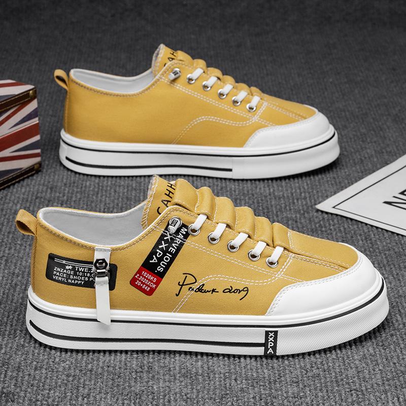 New Men's Classic Four Seasons Fashion Low Top Skateboarding Shoes Comfortable Soft Sole Sneakers