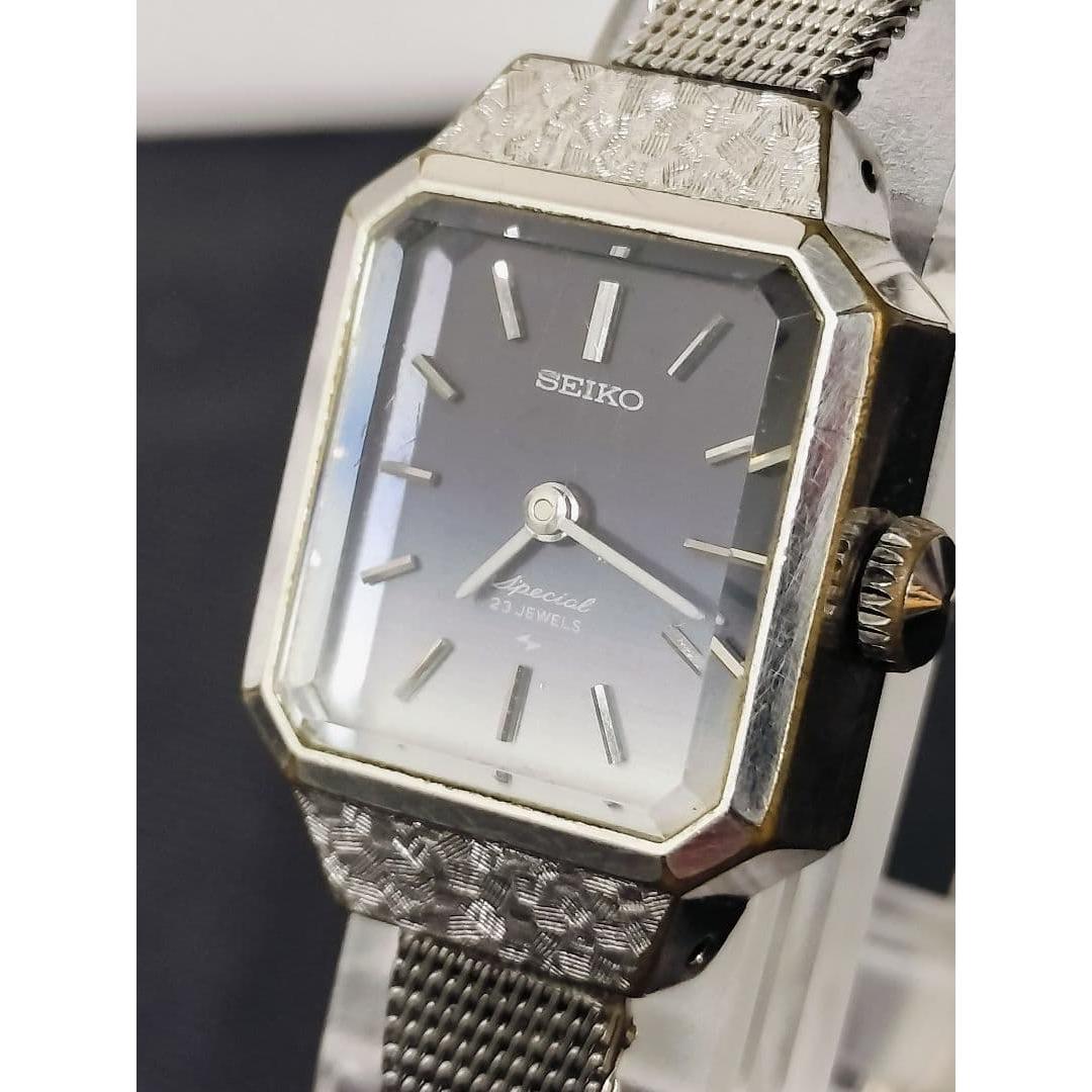 Used [Working Item] SEIKO Special 23 Stone Manual Winding Ladies Watch Octagon