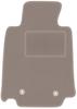 Beige Driver's Mat For: Nissan 370Z Coupe, Roadster (2009-2020)