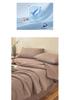 Class A Yarn-Dyed Striped Cotton Quilt - Machine Washable, Breathable, Skin-Friendly Summer Blanket