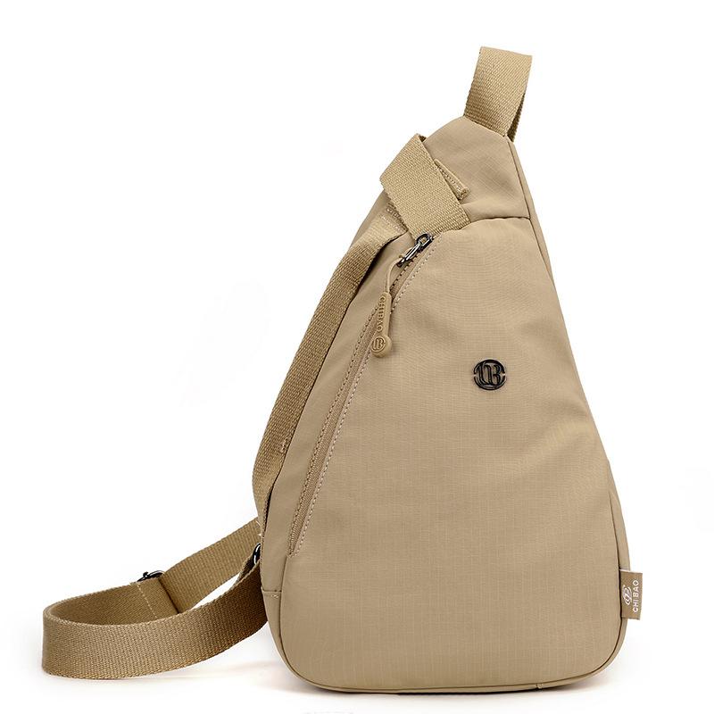 Multifunctional simple fashion breast bag women's light commuting versatile handbag niche shoulder messenger bag