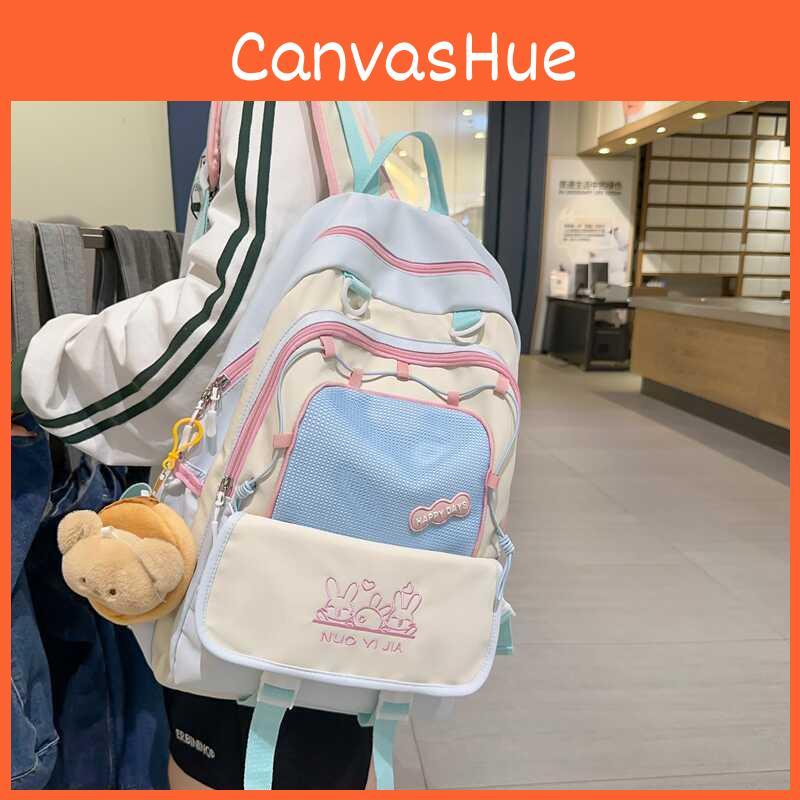 Trendy Lightweight Waterproof Backpack High Capacity Casual Bag For Men And Women