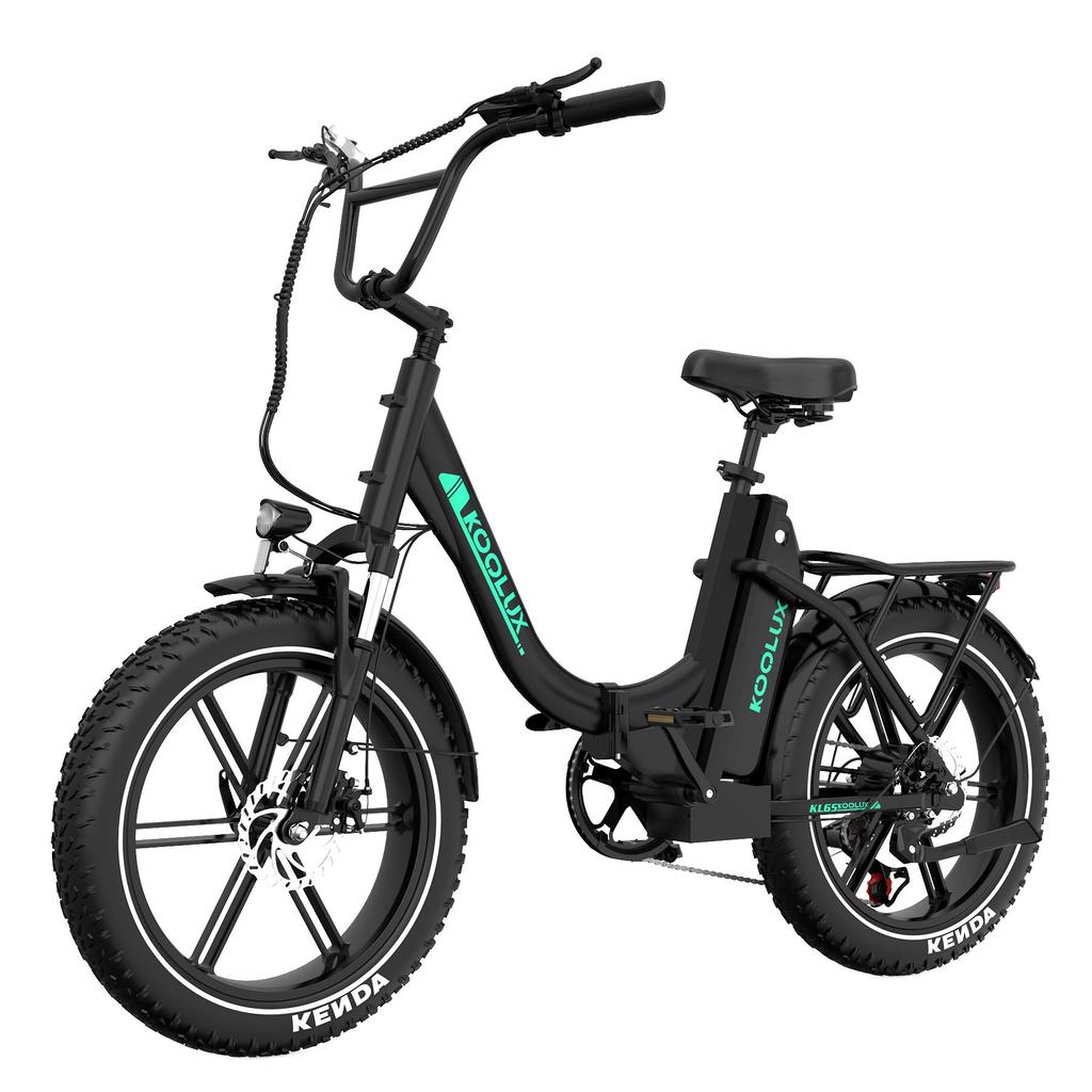 KOOLUX KL6S Erwachsenen Faltbares Elektrofahrrad 500W Motor 48V15.6Ah Batterie 20 Zoll Fat Tires Elektrofahrrad Stadt Outdoor Off-Road E-Bike