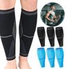 Wear-resistant Compression Calf Sleeves Sweat-absorbing Knee Support Sleeves  Basketball Volleyball