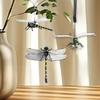 1/2/3/4/5 Sets Fake Dragonfly Decoration Portable Outdoor Camping Gnats Fly Repellent Simulated 3D Dragonfly Model Ornament Kids Educational Toy