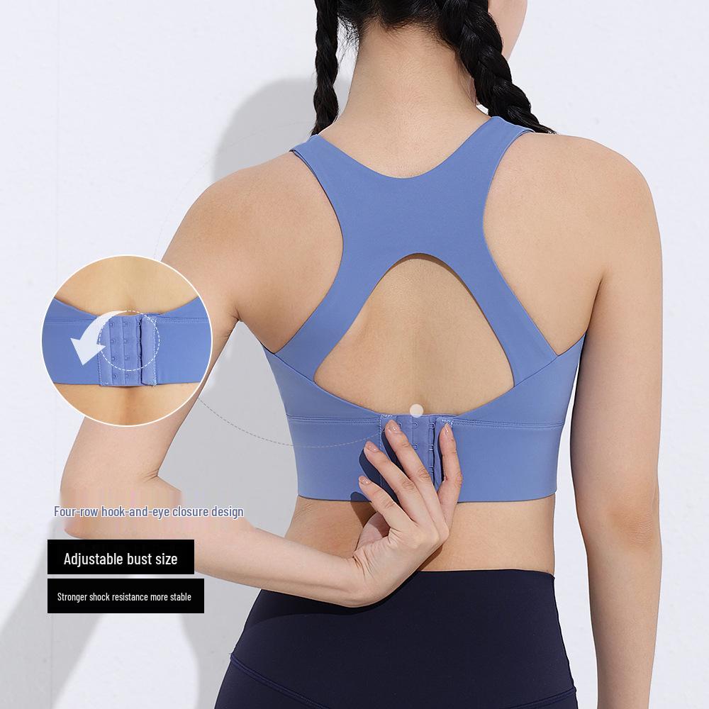 Plus Size High Impact Sports Bra, Beautiful Back Yoga Top (90-200 Jin)