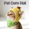 Pet Costume Warm Pet Corn Hat Cute Comfort Winter Dog Cap Soft Funny Cat Head Cover Party