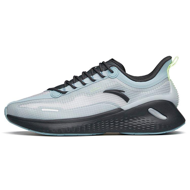 Anta Breaking Wind Comfortable Cushioning Slip Resistant Abrasion Resistant Low top Running Shoes Men's Gray 912135510-5