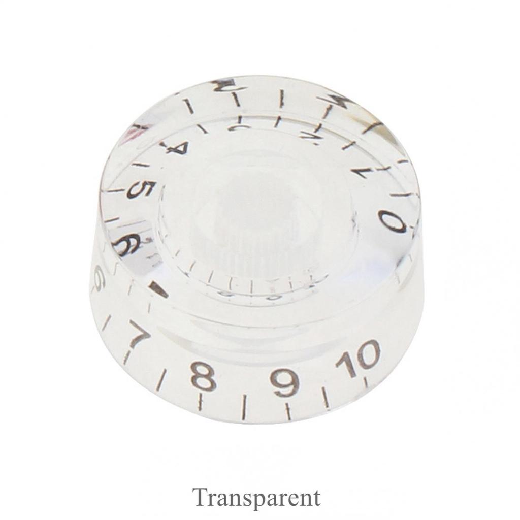 Top Hat Speed Volume Tone Control Knob Fit for LP Electric Guitars Bass, 4 Colors Guitar Replacement Volume Button