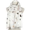 with Frayed Hem Animal Scarf Soft Shawl Wrap New Design Cat Print Scarf