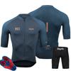 Herren Professionelles Radsporttrikot und Shorts Set Atmungsaktiv Elastisch Mountainbike Kleidung Performance Wear