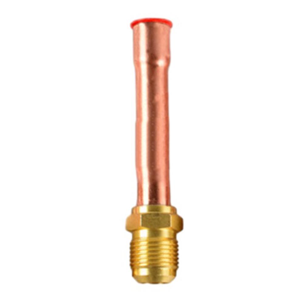 Adapter Copper Pipe Pipe Accessories Thickening With Forged Brass Connector Fitting Adapter Welding Head 1/4 3/8 5/8 1/2 3/4