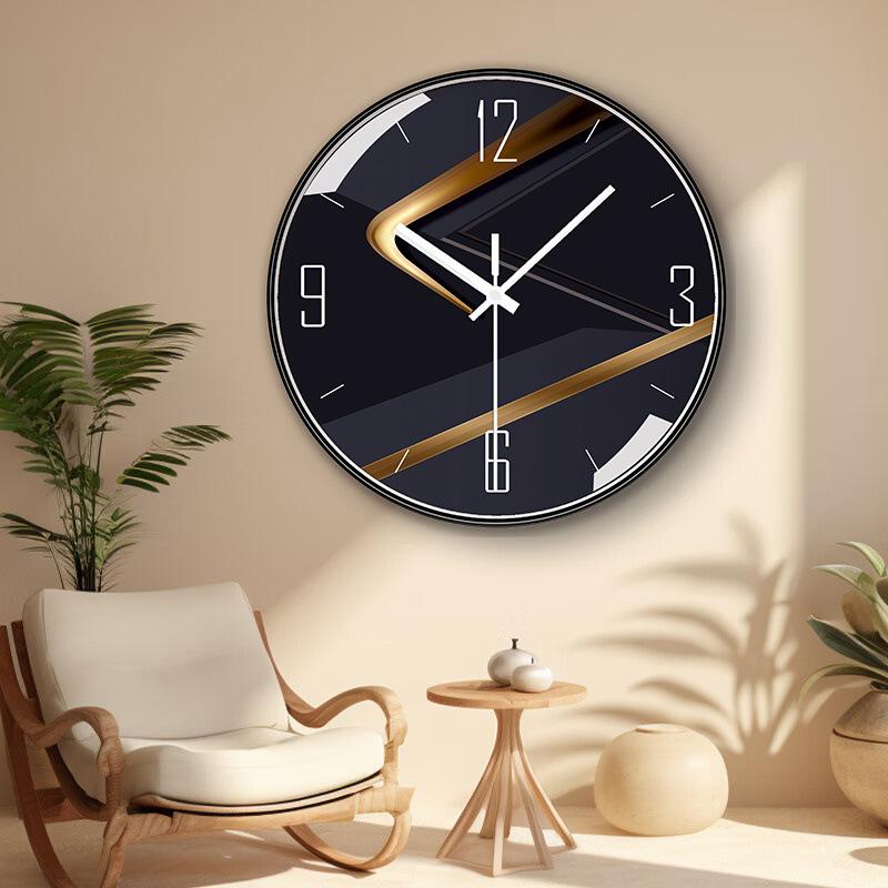 10 Inch 25cm Creative Personalized Wall Clock Living Room Simple Silent Clock Modern Fashion Light Luxury Clock