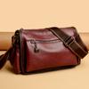 Retro Style PU Leather Boston Crossbody Bag Women’s Solid Color Brand Handbag Fashion Designer Female Casual Travel Shoulder Bag