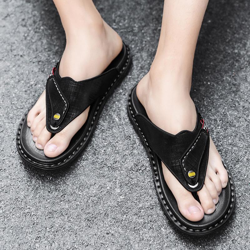 Módní trend Muži Boty Jednoduché žabky Lehké Přímořské pantofle Ležérní Muži Obuv Plážové sandály Pantofle Léto Volný čas Žabky s otevřenou špičkou