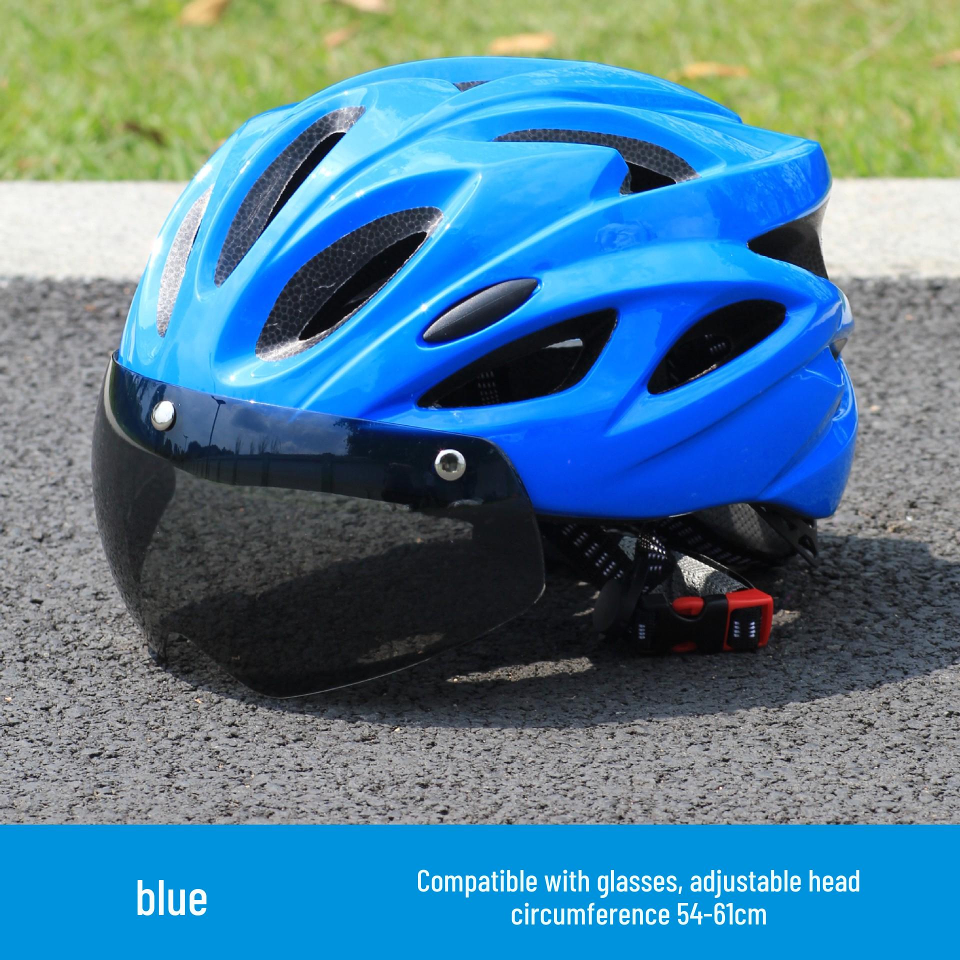 

Унисекс шлем для горного велосипеда с очками One Size