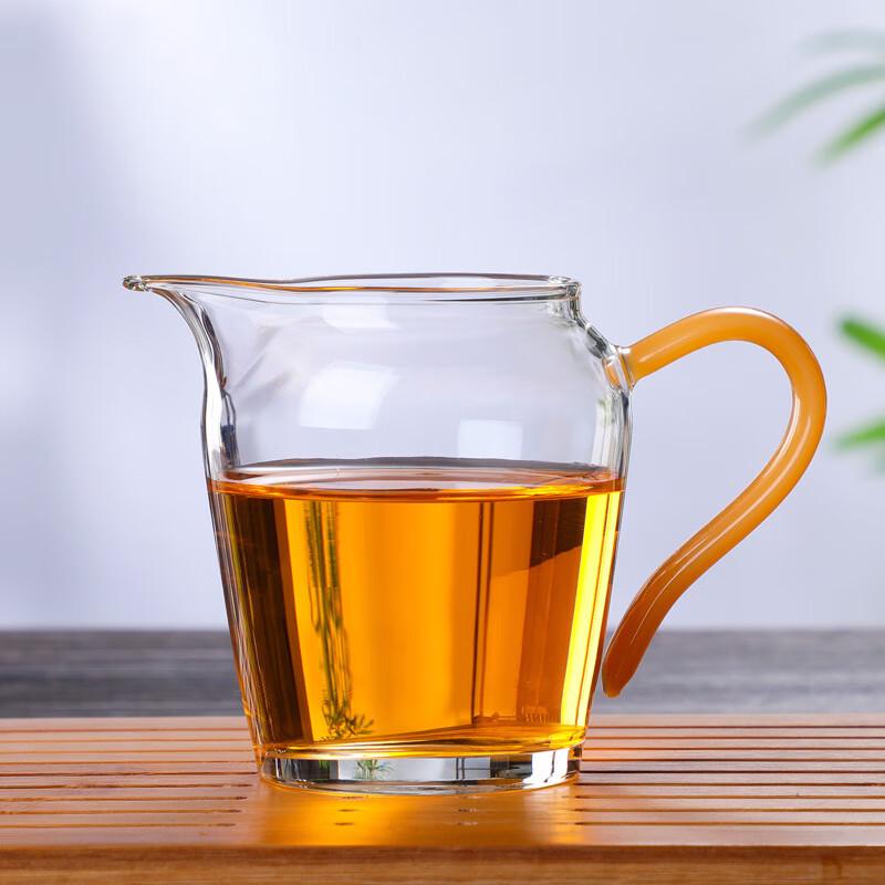 Shangqi Glass Gongfu Tea Fair Cup with Handle