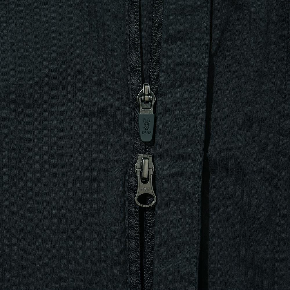 Dod All Day Seersker Hooded Jacket (Charcoal)