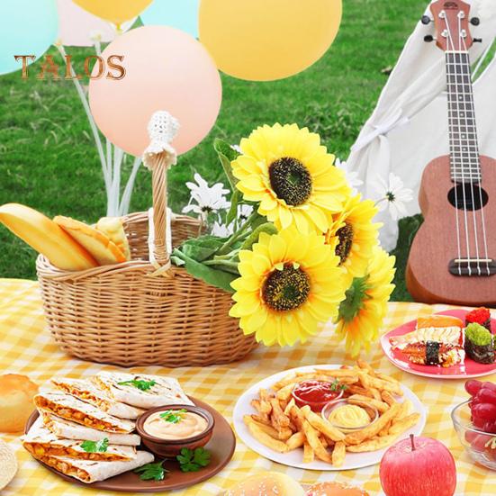 Utomhus Picknickfilt Bärbar Extra Stor Vattentät Sandtät Strandmatta Vikbar Rektangel Camping Fuktsäker Matta med Bärrem