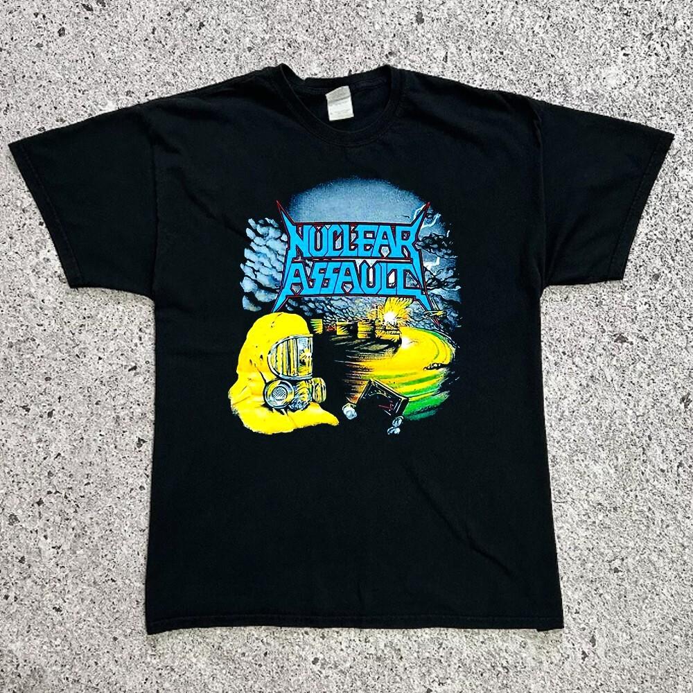 Rare Nuclear Assault Unisex Men All Size T-Shirt 9D669 S разноцветный