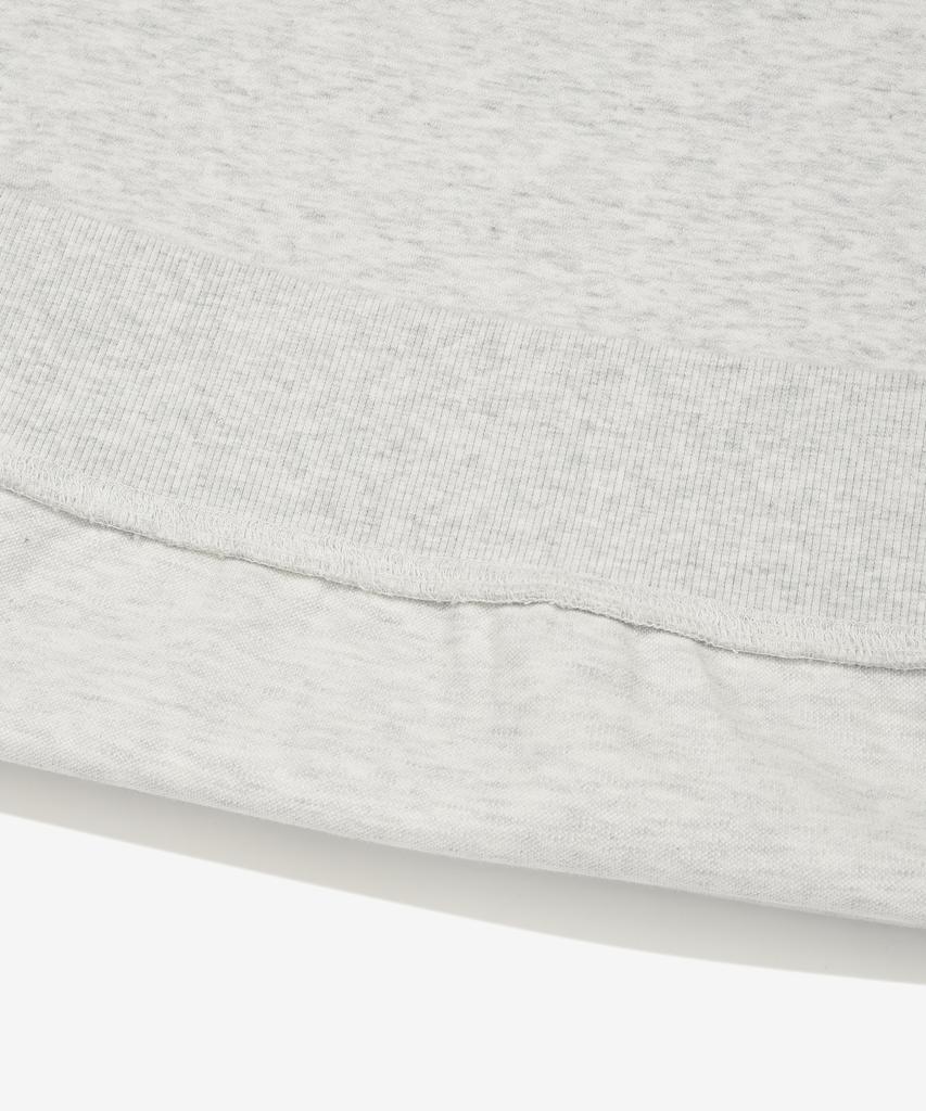 COVERNAT Small C Logo Sweatshirt Heather Gray