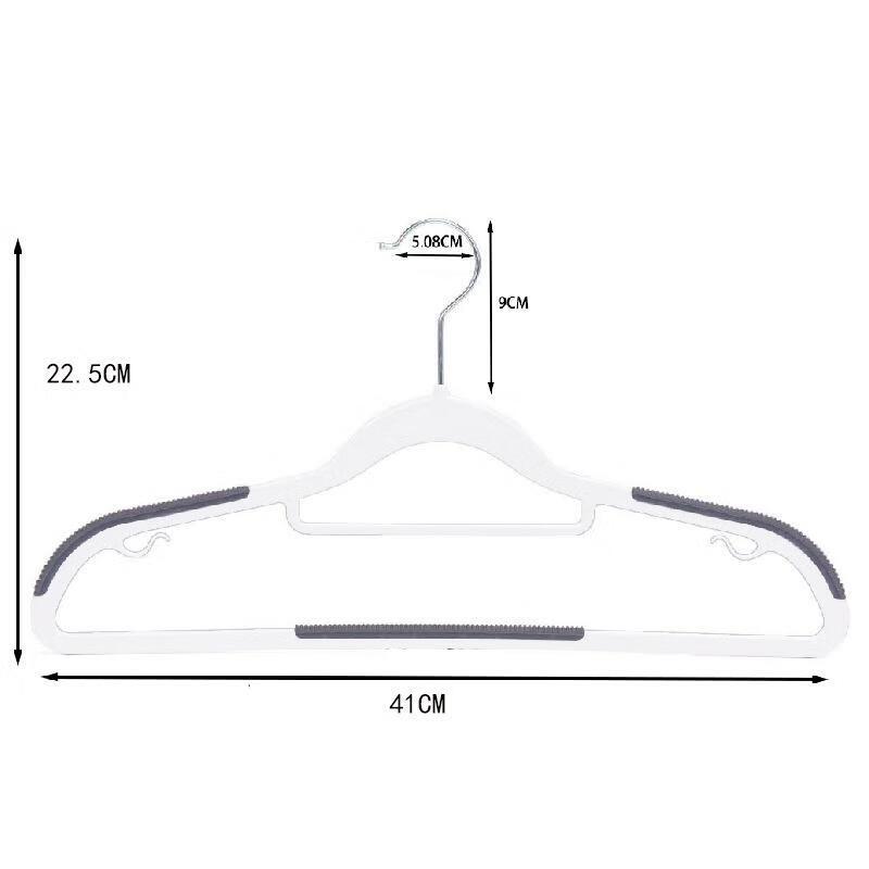 Non-Slip Wet & Dry Plastic Clothes Hangers