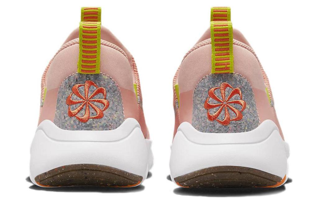 Nike Flex Plus Slip Resistant Abrasion Resistant Low Top Kids' Running Shoes Arctic Orange Teenagers FB8908-800