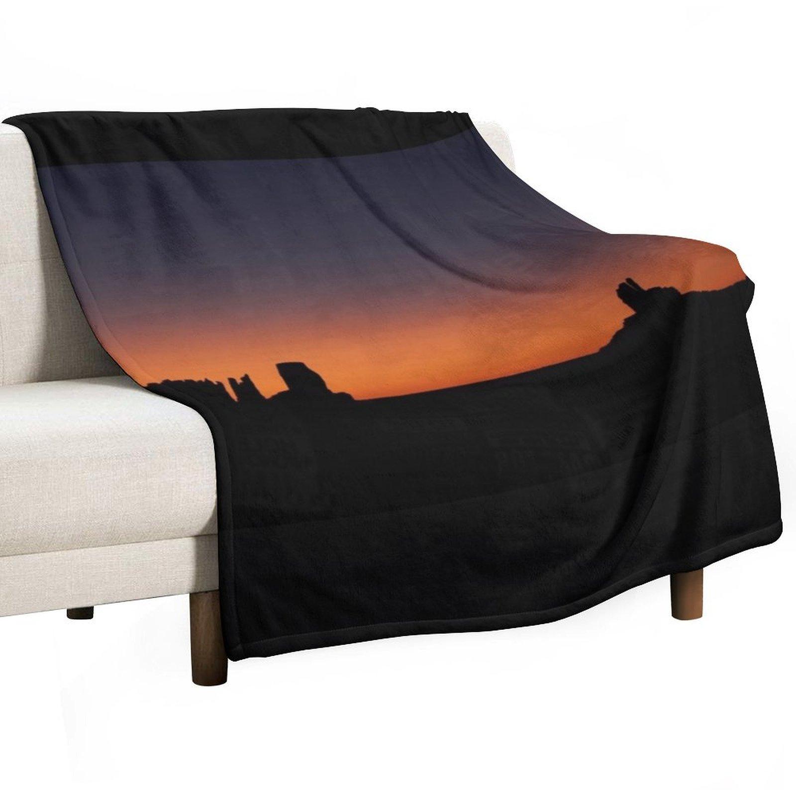 

Monument Valley Throw Blanket Extra Large Throw Sofas Stuffeds Plaid on the sofa Blankets 30x40in