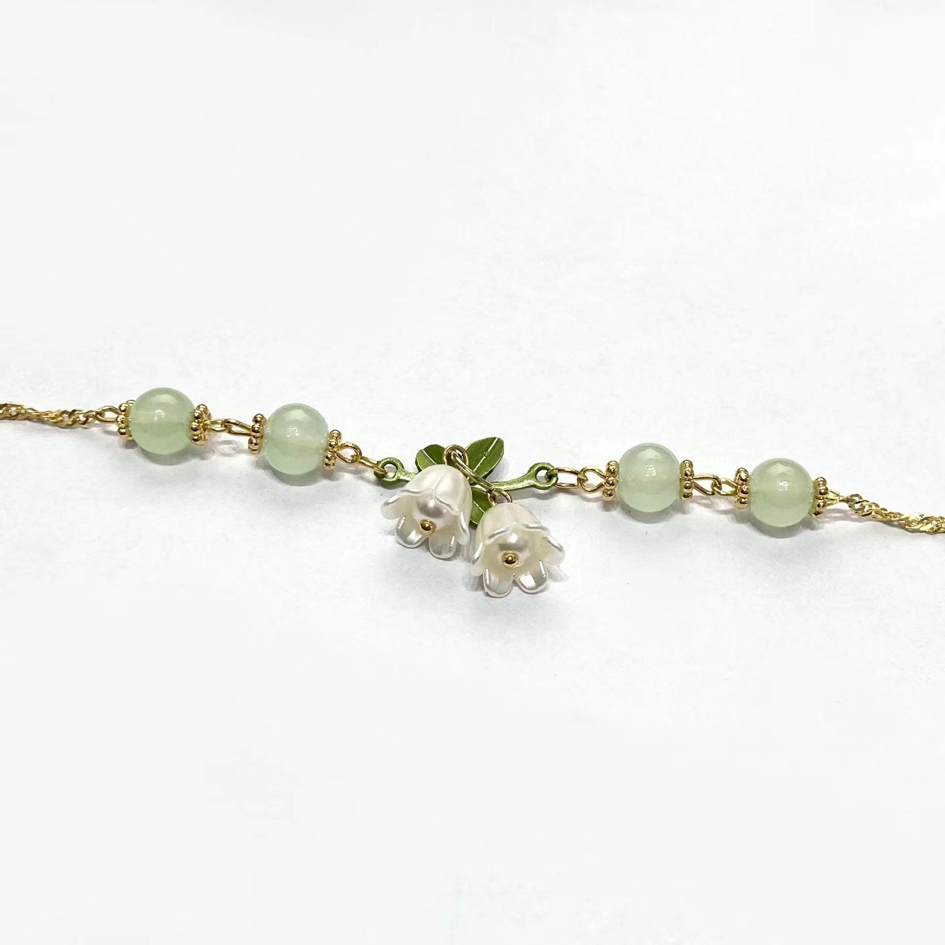 

Flower dream lily of the valley bracelet women s year new bracelet ins wind niche jewelry girlfriend gift