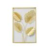 Leaf Shape Wall Decoration Gold Metal Pendants New Decorative Wall Ledges  Living Room